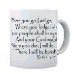 Ruth + Naomi Mug